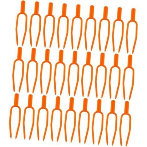 FENOPLASTICAPinces De Fixation pour Plantes Grimpantes 150 Pcs Clips De Jardin en Plastique Support pour Et Vignes Réutilisables Et Pratiques Évite L'enchevêtrement des Plantes (1/4)