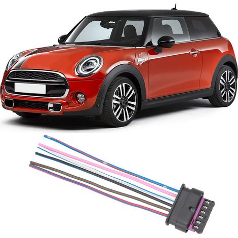 Der 6-adrige Rücklicht-Kabelbaumstecker 63217361305 ist für Mini Cooper F55 F56 F57 geeignet. (1/5)