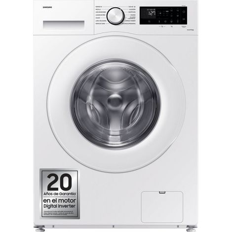Lavadora 9kg 1400rpm Samsung WW90CGC04DTEEC Ecobubble Vapor Wifi Clase A -10% (1/5)