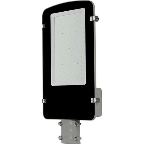 LED ARMATURA STRADALE SAMSUNG CHIP A++ 5 ANNI WARRANTY 100W CORPO GRIGIO 4000K - Luce NATURALE