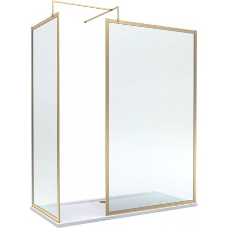 Balterley 1700x700 Frame Wetroom Screen, Tray & Waste