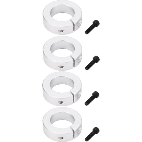 Lot de 4 bagues de retenue d'axe optique SC de 1-1/5", bague de verrouillage, bague de limitation d'ouverture pour scie circulaire SC, manchon de fixation de l'arbre de tête (1/5)