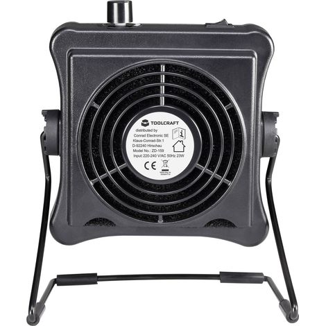 [GEBRAUCHT] B-Ware Toolcraft ZD-159 Aktivkohlefilter 230 V/AC 23 W Absaugung Ventilator Kohlefilter