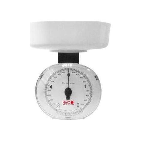 Kaufgut 033032 Bilancia da Cucina 5Kg Bianco