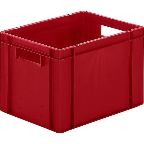 LA-KA-PE conteneur de transport L400xB300xH270mm - TK400/270-0 ROUGE