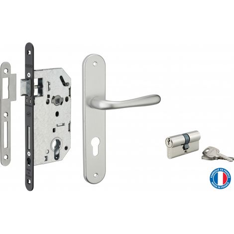 THIRARD - Garniture monomax axe 50 à cylindre 3 clés v/br + ensemble pelope (1/5)