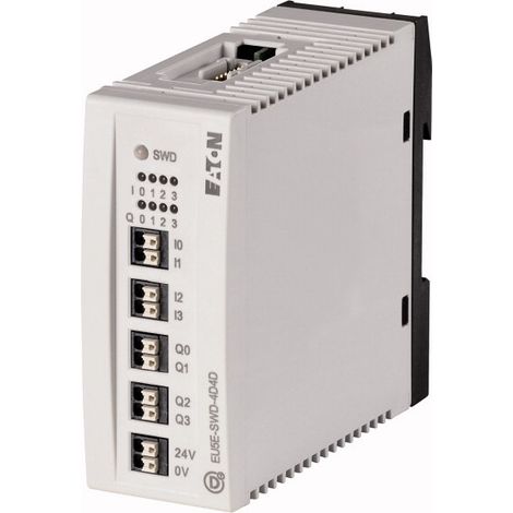 Module tout-ou-rien 4 entrées,4 sorties 000116382 EATON EU5E-SWD-4D4D