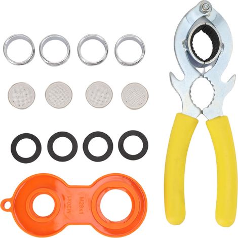 M24-Luftsprudler-Set, Wasserhahnschlüssel und Demontagewerkzeug-Set für Küchen- und Badezimmerarmaturen. (1/5)