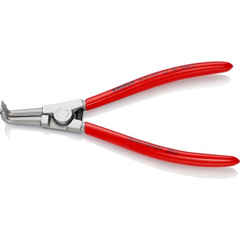 KNIPEX 46 23 A31 Alicate para arandelas para arandelas exteriores de ejes recubiertos de plástico cromado 200 mm (1/2)