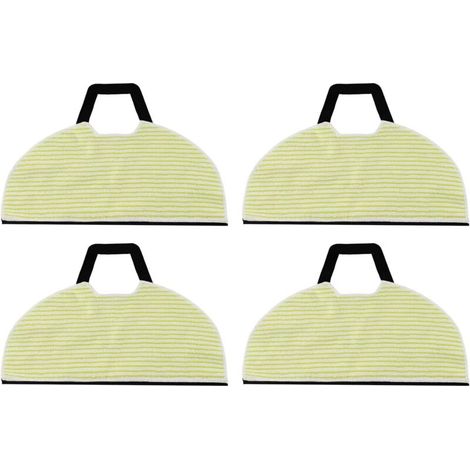 Serpillère Microfibre - Pour Aspirateur Robot - Lavable Réutilisable - Compatible Modèles RV2610WA AV2610WA RV2620WD RV2610WFUS RV2410WD - Lot de 4 (1/5)