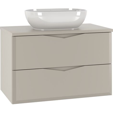Mobile bagno con lavabo Ellie cachemire 80cm