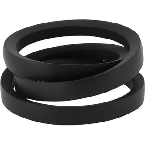 Courroies trapézoïdales pour tracteur de pelouse 1134-9058-01, longueur ext. 849mm, int. 804mm, compatibles Stiga Park 123 320, 9585-0091-01 (1/5)
