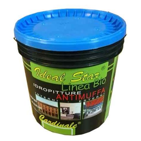 IDROPITTURA SUPERLAVABILE ANTIMUFFA IDEAL STAR 14 lt - IDEAL STAR