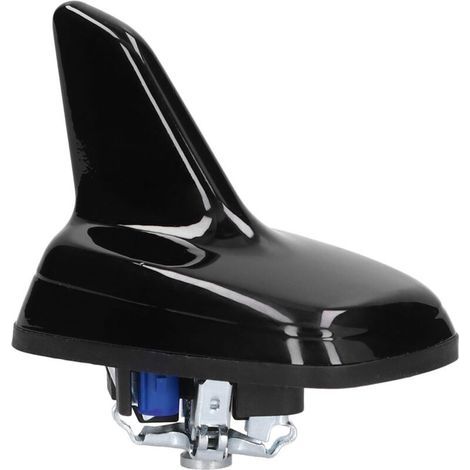 Antenne requin pour voiture – Matériau ABS + métal – Noir brillant – Améliore la réception GPS et GSM – Compatible avec Karoq/Kodiaq/Octavia 5E/Superb NP (1/5)