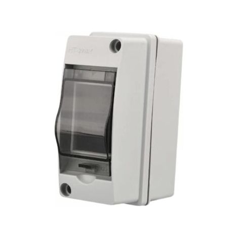 2 Modules, ABS de Surface en Plastique,Coffret Electrique Etanche Exterieur IP65, Boite de Boitier Etanche Electrique Exterieur, Armoire de Contrôle, Coffret Modulaire Boitier de Jonction (2 Way) (1/5)