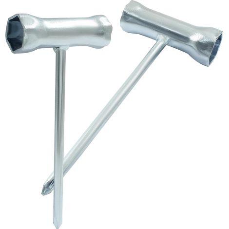 Scie à essence / scie à chaîne électrique / tondeuse à gazon manchon clé de jardin bougie d'allumage accessoires de tondeuse à gazon clé cruciforme (pour tondeuse à gazon) - taille moyenne (1/5)