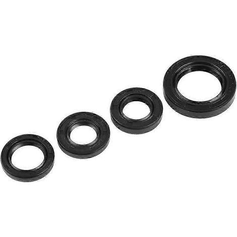 Lot de 4 joints d'étanchéité pour carter de vilebrequin de moteur, compatibles avec la plupart des scooters GY6 50cc 139 QMB (1/5)