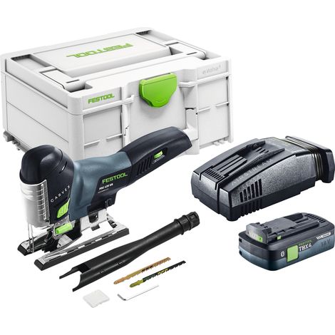 Festool PSC 420 EB-Basic Akku Pendelstichsäge 18 V 120 mm Brushless + 1x Akku 4,0 Ah + Schnellladegerät + Systainer