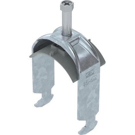 OBO Bettermann Bügelschelle 2056 46-52mm Stahl tauchfeuerverzinkt, 1186249