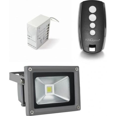 Kit d'éclairage à LED - EUROPE AUTOMATISMES - 10W - Blanc froid - Réflecteur - Spot