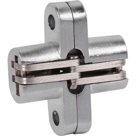 Charnière Invisible Zinc Alliage Pour Porte Pliante 43,7mm (1/4)