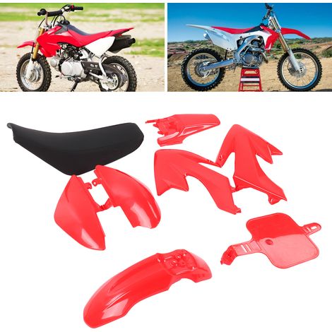 Verkleidung für Honda CRF50 Offroad-Motorrad mit Sitzkissen, Kunststoffteile für kleines Modell. (1/5)