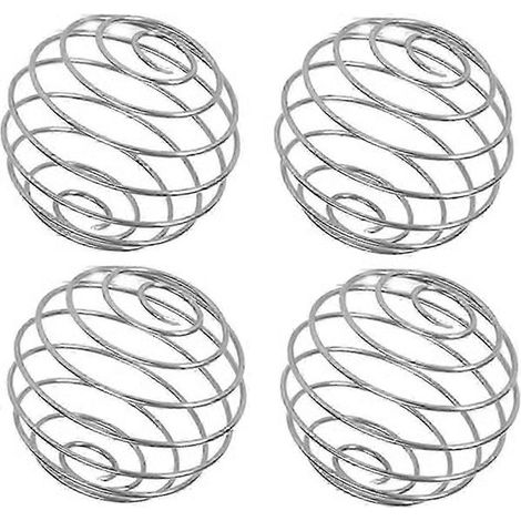 4 boules en acier inoxydable, boule à shaker, boule fouet pour shaker, mélangeur de protéines (1/5)