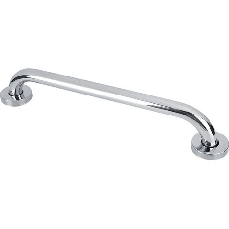 Barre d'appui antidérapante pour baignoire et WC en acier inoxydable 201 renforcé, poignée de sécurité pour personnes âgées, barre de maintien de 30 cm de long en acier inoxydable 201 brillant. (1/5)