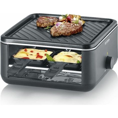 Severin RG 2360 Mini Grill de Raclette Negro 24x24 cm (1/5)