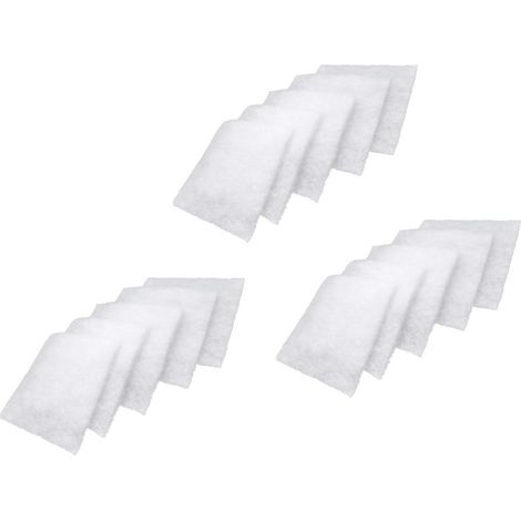 Trade-Shop Luftfilter Staubfilter Ersatzfilter kompatibel mit Lunos Lüfter Serie Saphir Typ 2/FSA ersetzt 034185 / Badlüfter Ventilator Zubehör - 15 Stück