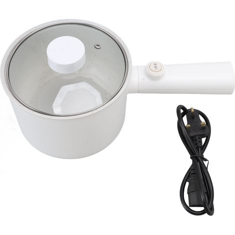 1.8L Friteuse Électrique Multifonction Grande Capacité, Casserole pour Friture, Cuisson à la Vapeur et Ébullition, 220V avec Prise UK (1/5)