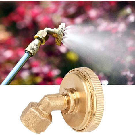 Ugello a spruzzo in ottone a 7 fori – filettatura femmina G1/4" – irrigazione da giardino – modello 1