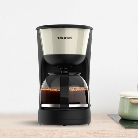 Cafetera de Goteo Taurus Verona Vintage Cream 12T (1/2)