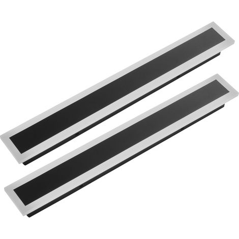 Außenwandleuchten, 2er-Set, 600 mm, lange Lichtleisten im modernen Design, 2700–6000 K, IP65 wasserdicht und korrosionsbeständig, dimmbar, Außenbeleuchtung für Haus, Veranda und Garage (1/5)