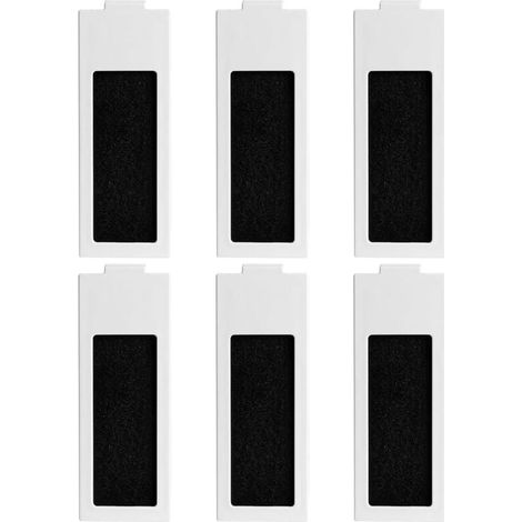 Lot de 6 filtres HEPA pour ECOVACS DEEBOT T30 OMNI / T30 PRO OMNI / T30S / T30S / T30s Pro COMBO accessoires d'aspirateur robot (1/4)