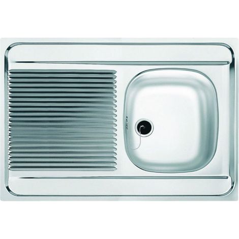 Franke MAN711-800 Lavello Monovasca Inox Reversibile (1/3)