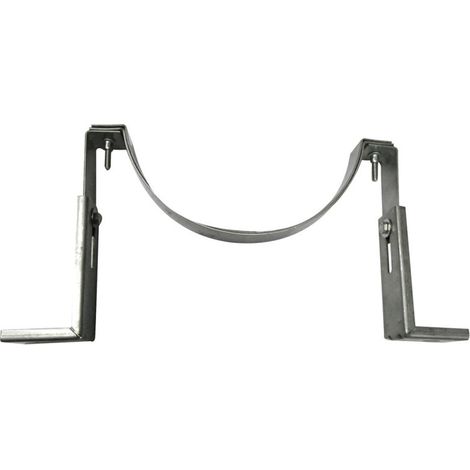 Abrazadera Inox Doble Pared 150 mm  FijaciÃ³n para Tubos de Estufas de Pellet y Chimeneas (1/5)
