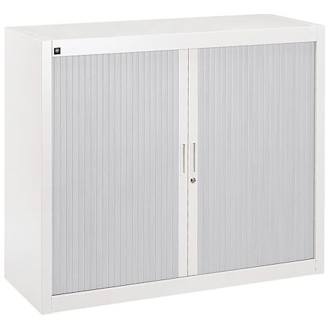 Armoire à rideaux démontables 100 x 120 cm portes aluminium - Maxiburo