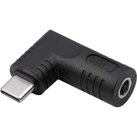 Adaptador para portátil AK-ND-D10 de 4,8 x 1,7 mm / USB-C (1/5)