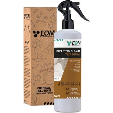 Nettoyant Sièges Textile de Voiture - 500 ML - Tissu, Cuir et Alcantara - Élimine les Taches et les Mauvaises Odeurs - Tapis, Tissus d'Ameublement et Ceintures de Sécurité (1/5)