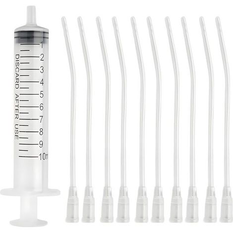 Seringue d'alimentation pour jeunes oiseaux 10 ml avec mangeoire pour pigeons et accessoires Outil d'alimentation oiseaux laitiers (1/5)