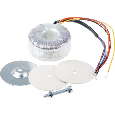 Transformateur torique RS PRO 2 sorties, 115 V ac, 230 V ac 2 x 18V c.a., 50VA ( Prix pour 1 )
