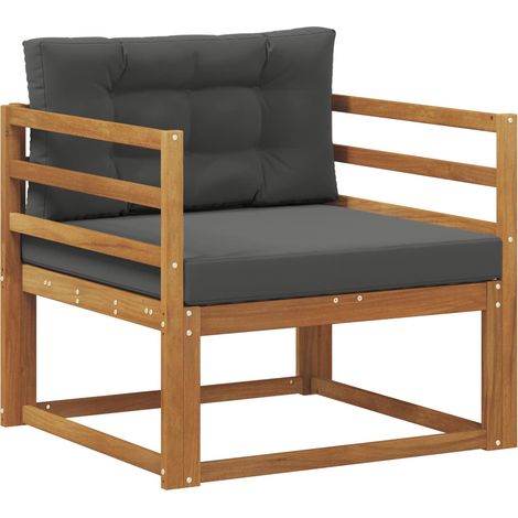 Sofa de milieu extérieur Bois d'Acacia Massif Naturel (1/5)