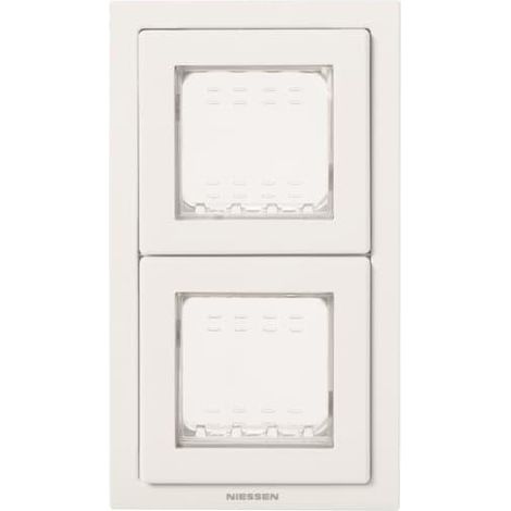 Zenit Cadre Encastre Ip55 2X2 Modules Blanc 2CLA327200N1101 ABB N3272BL