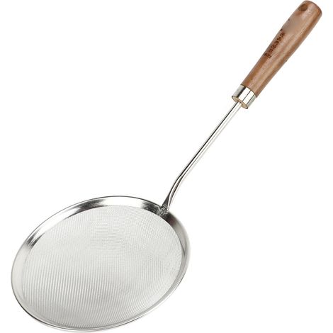 Ölsieb, effizienter Feinfilter, praktischer Abschäumer für Fett, Saft und Schaum (1/5)