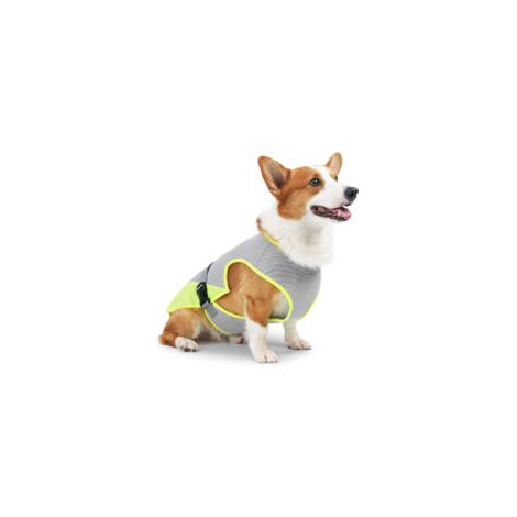 Gilet rafraîchissant pour chien, gris clair - Taille L