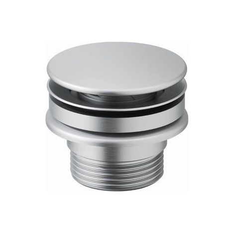 Crosswater 3ONE6 Bonde clic-clac - universelle - Inox