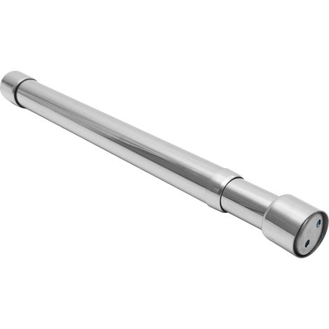 Barre de Placard Extensible en Acier Inoxydable Épaissie 31-52cm, Tringle à Tension Robuste pour Penderie, pour Armoire et Rangement de Vêtements (1/5)
