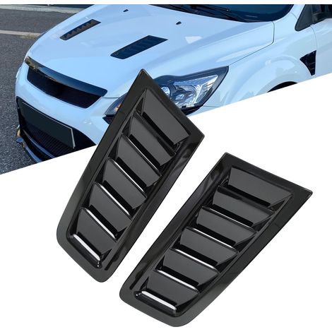 Profilo universale in ABS per presa d'aria stile Focus Fiesta RS ST MK2 (nero lucido)