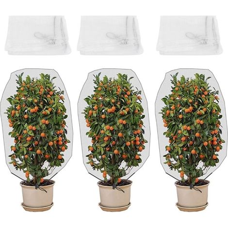 3er-Set Insektenschutznetze für den Garten – Barrieregewebe für Bäume, Pflanzen und Blumen
